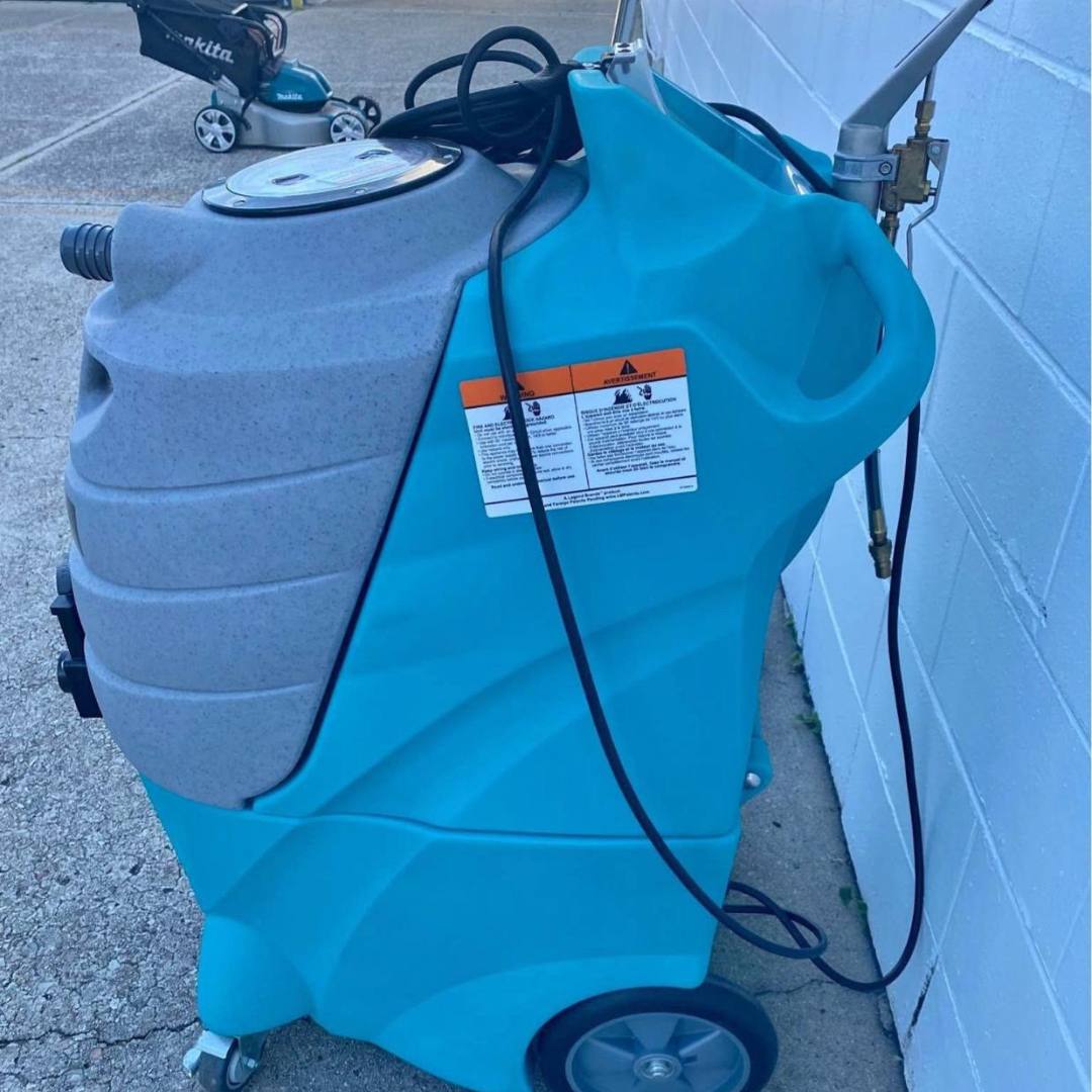 Cleaning equipment ready for service, Australia