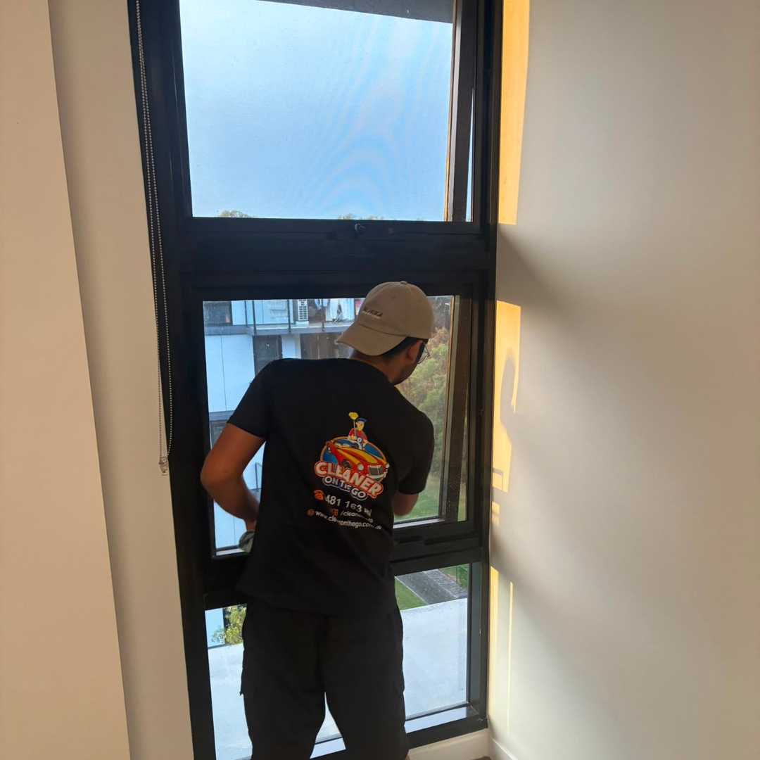 Professional cleaning team on site, Australia