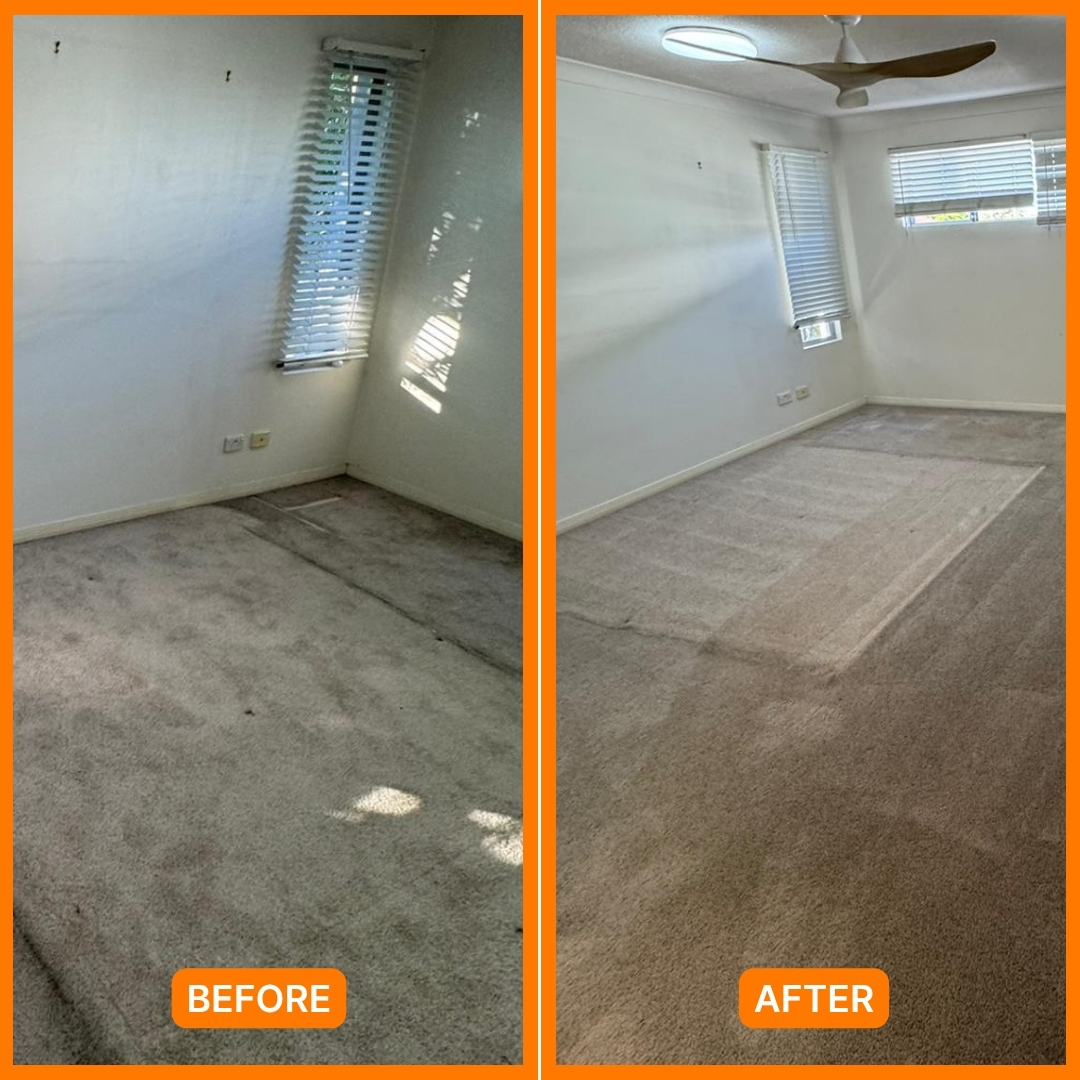 Before and after bond cleaning result, Australia