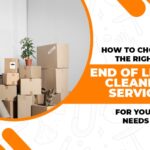 How to Choose the Right End of Lease Cleaning Service for Your Needs